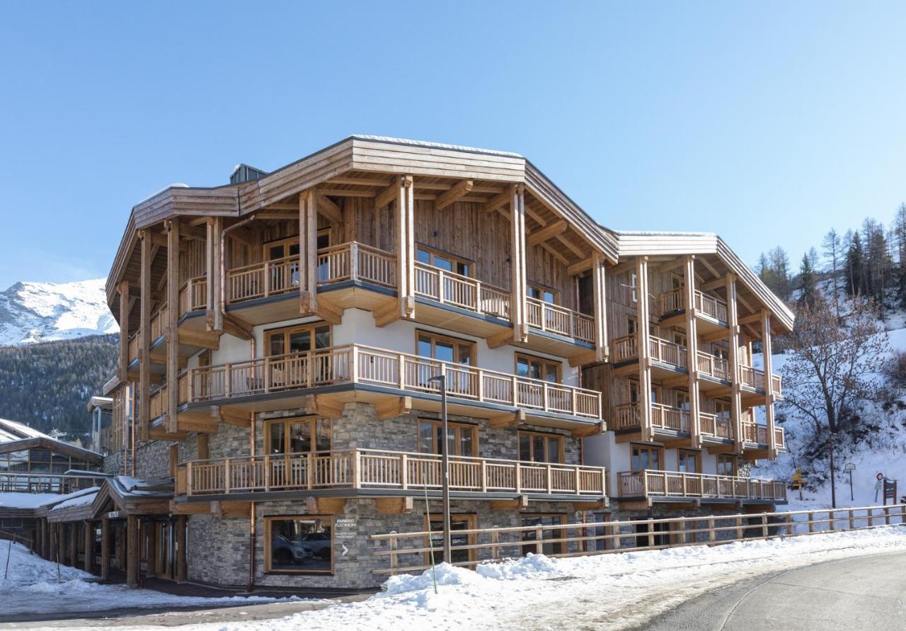 Les Balcons Platinium Val Cenis Apartment Lanslevillard Ngoại thất bức ảnh