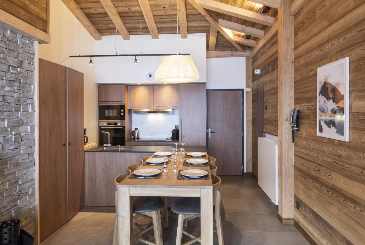 Les Balcons Platinium Val Cenis Apartment Lanslevillard Ngoại thất bức ảnh